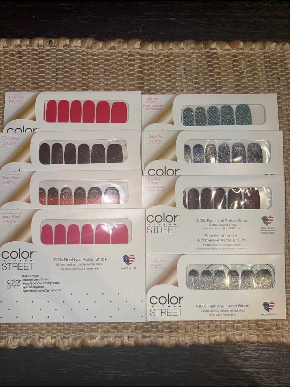 🇺🇸🎉Color Street Nail Sets